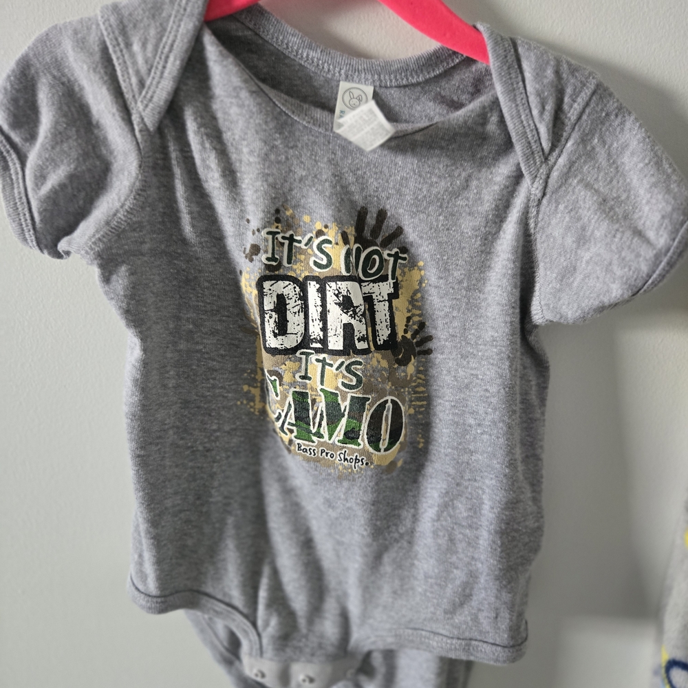 Bass Pro Shops Gray Camo Bodysuit